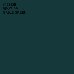 #15383B - Gable Green Color Image