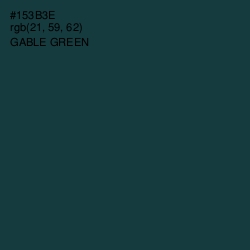 #153B3E - Gable Green Color Image