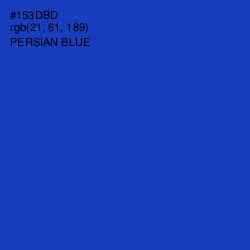 #153DBD - Persian Blue Color Image