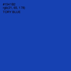 #1541B2 - Tory Blue Color Image