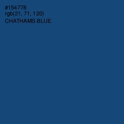 #154778 - Chathams Blue Color Image