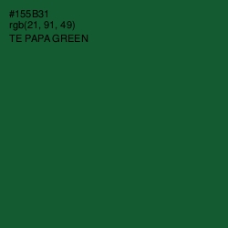 #155B31 - Te Papa Green Color Image