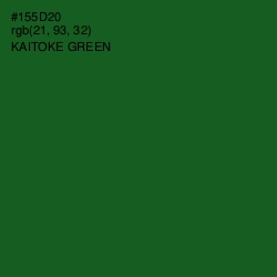 #155D20 - Kaitoke Green Color Image