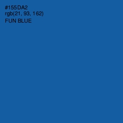 #155DA2 - Fun Blue Color Image