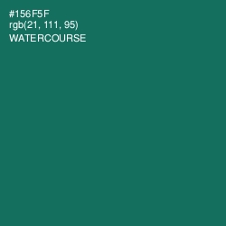 #156F5F - Watercourse Color Image