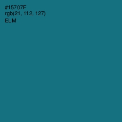 #15707F - Elm Color Image