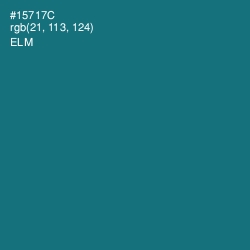 #15717C - Elm Color Image