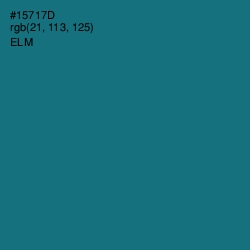 #15717D - Elm Color Image