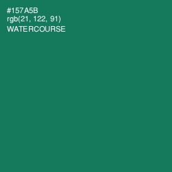 #157A5B - Watercourse Color Image