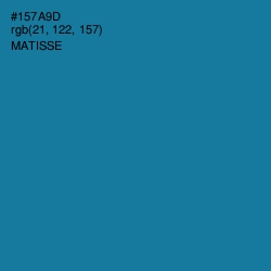 #157A9D - Matisse Color Image