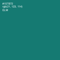 #157B72 - Elm Color Image