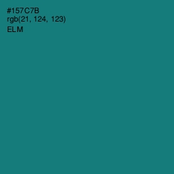 #157C7B - Elm Color Image