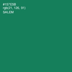 #157E5B - Salem Color Image