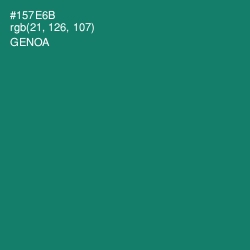 #157E6B - Genoa Color Image