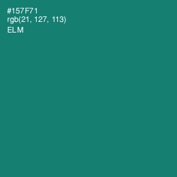 #157F71 - Elm Color Image