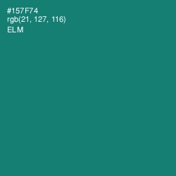 #157F74 - Elm Color Image