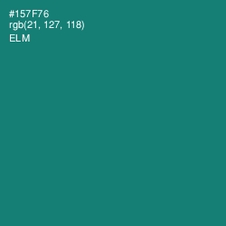 #157F76 - Elm Color Image