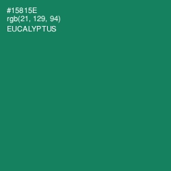 #15815E - Eucalyptus Color Image