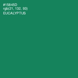 #15845D - Eucalyptus Color Image