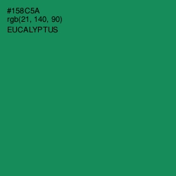 #158C5A - Eucalyptus Color Image