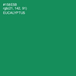 #158E5B - Eucalyptus Color Image