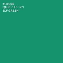 #15936B - Elf Green Color Image