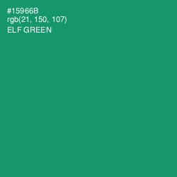 #15966B - Elf Green Color Image