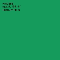 #159B5B - Eucalyptus Color Image