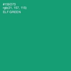 #159D73 - Elf Green Color Image