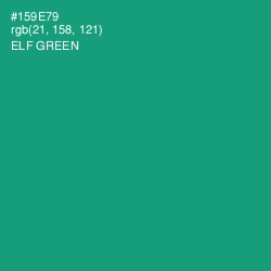 #159E79 - Elf Green Color Image