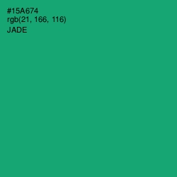 #15A674 - Jade Color Image