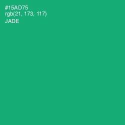 #15AD75 - Jade Color Image
