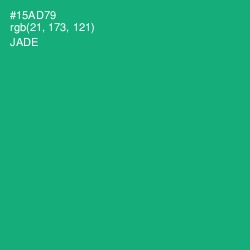 #15AD79 - Jade Color Image