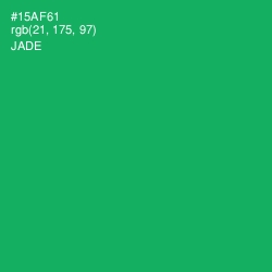 #15AF61 - Jade Color Image