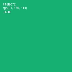 #15B072 - Jade Color Image