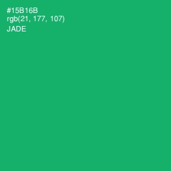 #15B16B - Jade Color Image