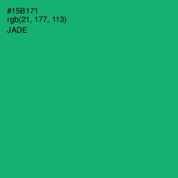 #15B171 - Jade Color Image