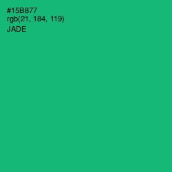 #15B877 - Jade Color Image