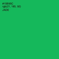 #15B95C - Jade Color Image