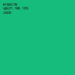 #15BC7B - Jade Color Image