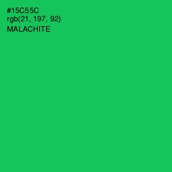 #15C55C - Malachite Color Image