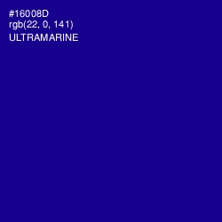 #16008D - Ultramarine Color Image