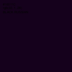 #16011C - Black Russian Color Image