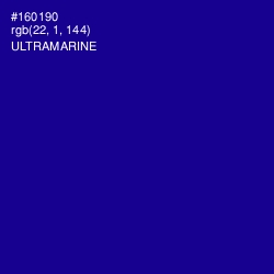 #160190 - Ultramarine Color Image