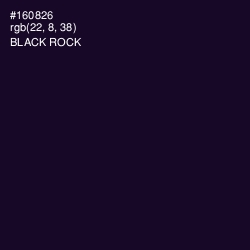 #160826 - Black Rock Color Image