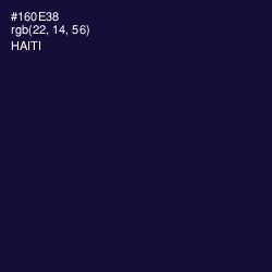 #160E38 - Haiti Color Image