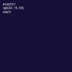 #160F37 - Haiti Color Image