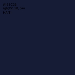 #161C36 - Haiti Color Image