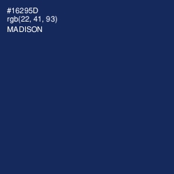 #16295D - Madison Color Image