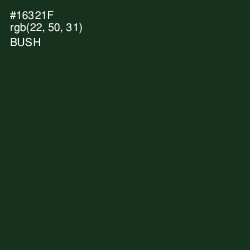 #16321F - Bush Color Image